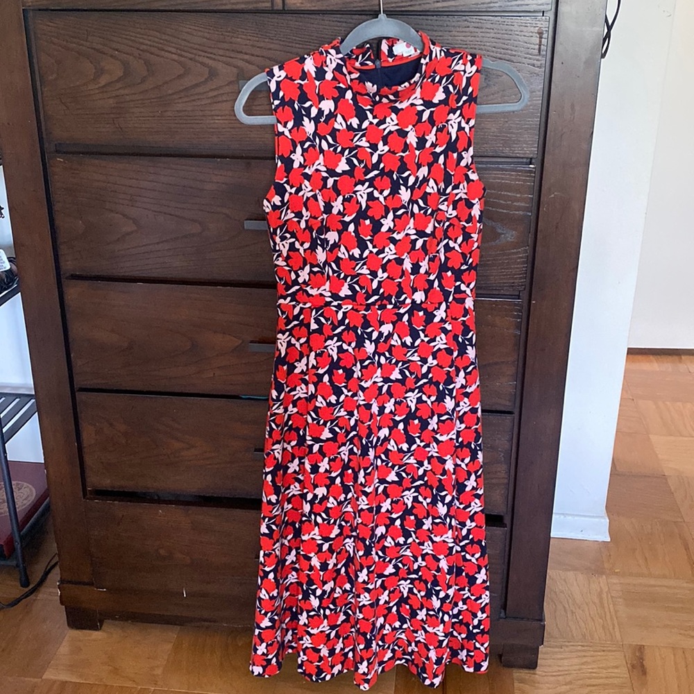 Boden size 4 midi A-line dress!